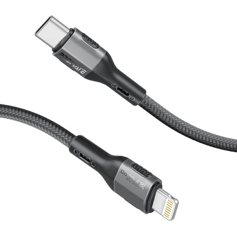 Tough-Built 27W Power Delivery USB-C to Lightning Cable
