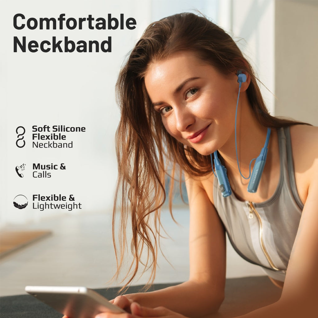 High Definition Dynamic Wireless Neckband Earphones with TF card