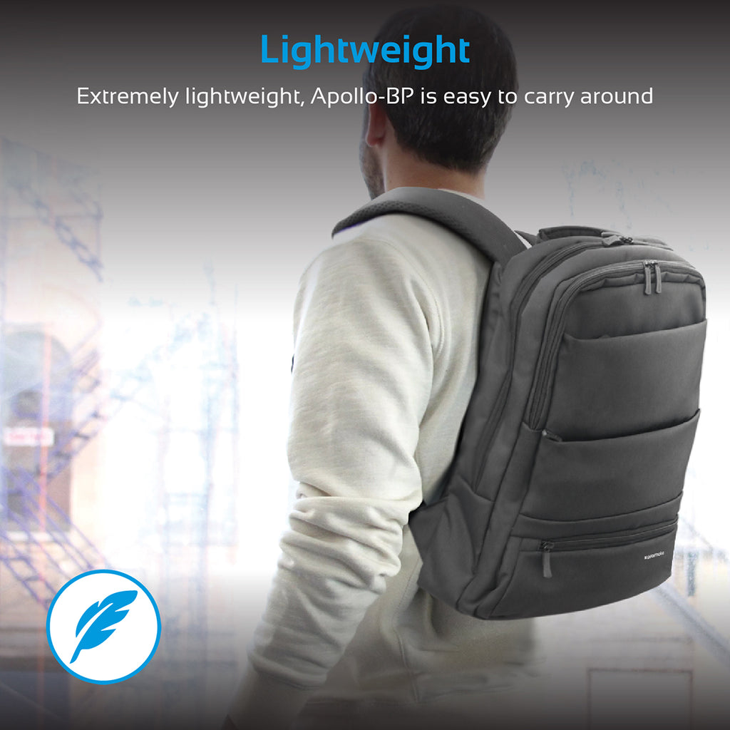 apastron laptop backpack Dual-Pockets Urban Backpack with Multiple Compartments – Promate  Technologies