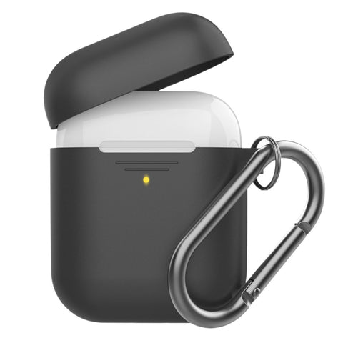 Secure Slim Silicon Airpod Case with Quick-Snap Hook