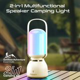 Portable Multifunctional Bluetooth Speaker Camping Light