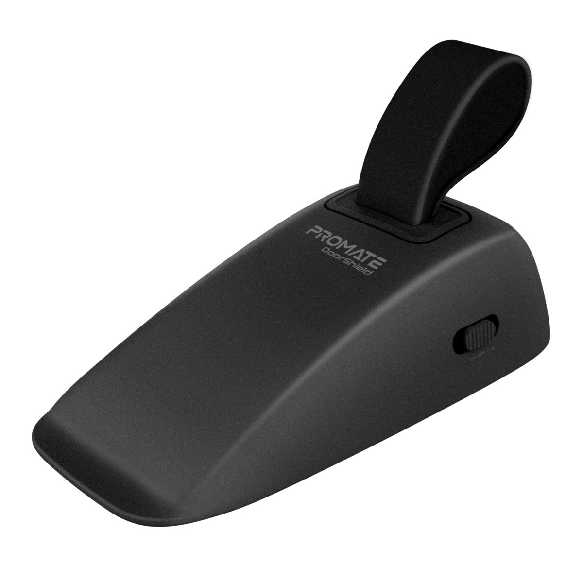 PROMATE DoorShield Black Portable Door Stopper Alarm