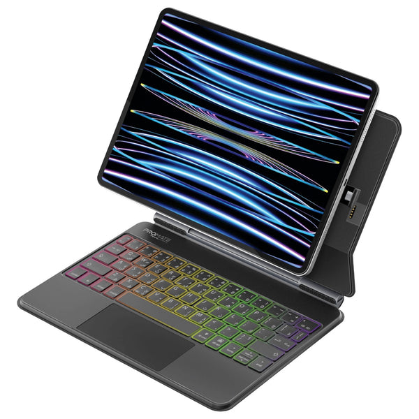 Folio Touch Wireless iPad Keyboard Case with Backlight and Smart