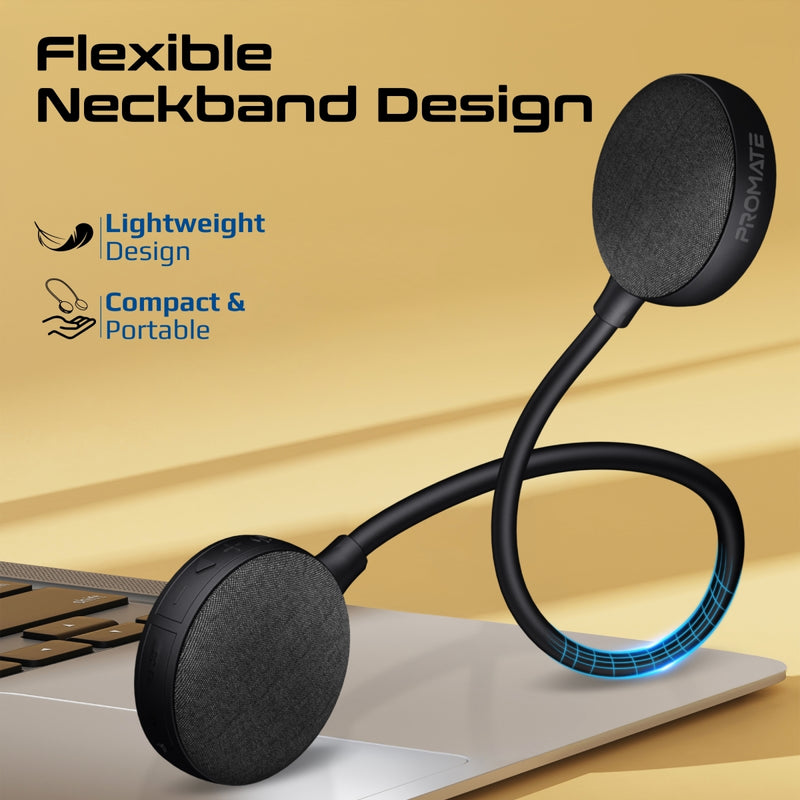 High-Definition Dynamic Neckband Wireless Stereo Speaker