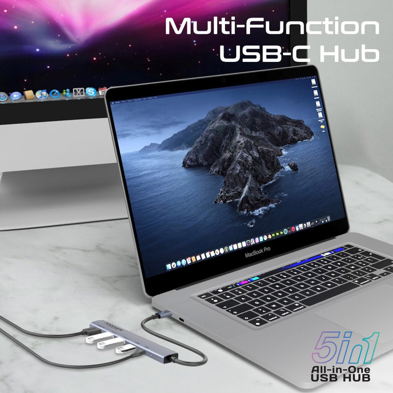 4K@60Hz Multi-function High-Speed USB-C Hub with 100W Power Delivery