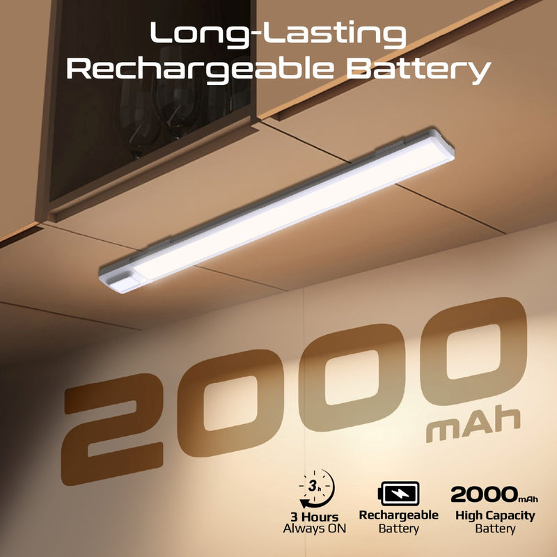 40cm Rechargeable Light Strip with Motion Sensor
