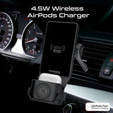 3-in-1 MagSafe Compatible Car Wireless Charging Station