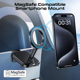 360° Rotatable MagSafe Compatible Smartphone Clip-on Mount