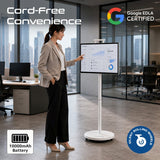 32” Smart Android Monitor with Adjustable Stand & Easy-Carry Design