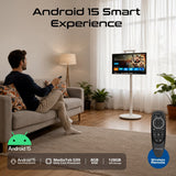 32” Smart Android Monitor with Adjustable Stand & Easy-Carry Design