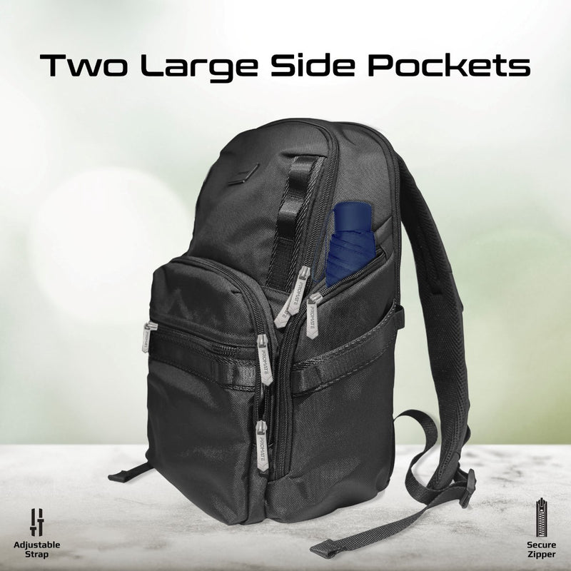 backpacks with large side pockets for laptops SecureStorage™ 15.6" Laptop Backpack with Multiple Compartments – Promate Technologies