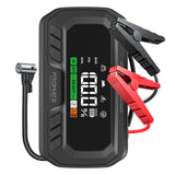 3000A/12V High-Capacity Jump Starter 150PSI Air Compressor with 16000mAh Power bank & Flashlight