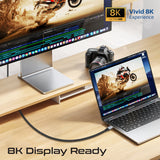High-Speed 80Gbps USB4™ Cable with 240W PD Support