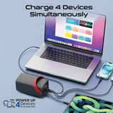 80000mAh High-Capacity 100W Ultra-Fast-Charging Power Pack