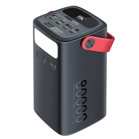 80000mAh High-Capacity 100W Ultra-Fast-Charging Power Pack
