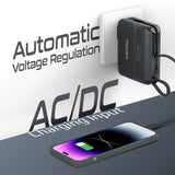 Ultra-compact 20000mAh Fast Charging Power Bank with AC Charger