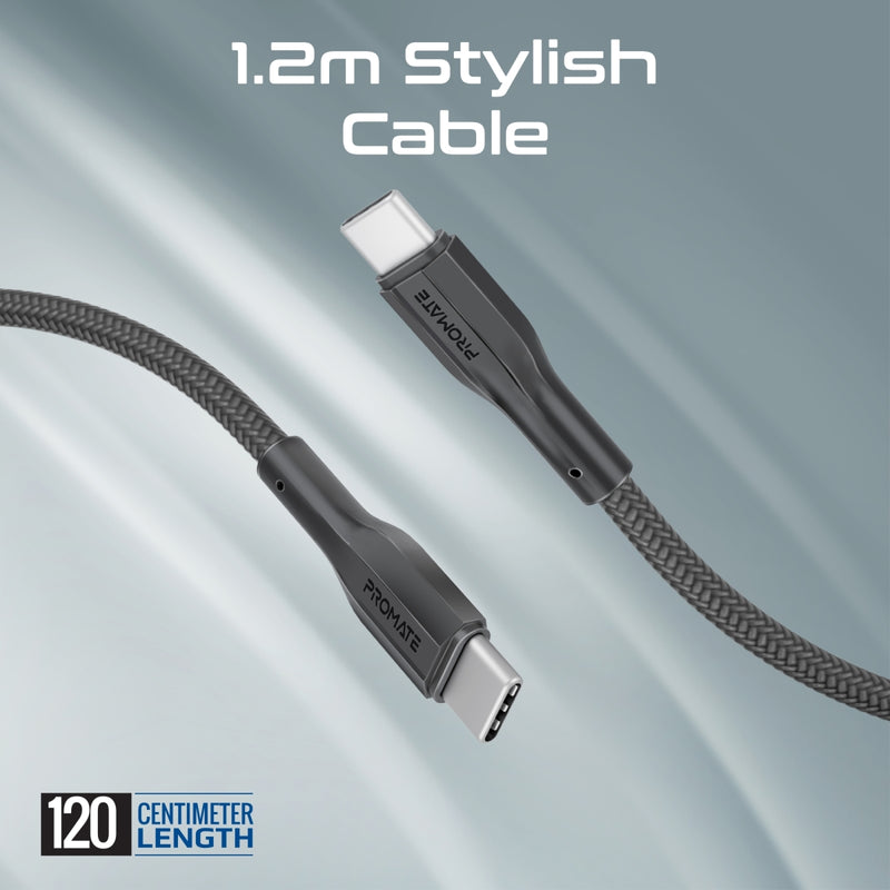 25W Dual Port Adapter Combo with 60W Fast Charging USB-C Cable