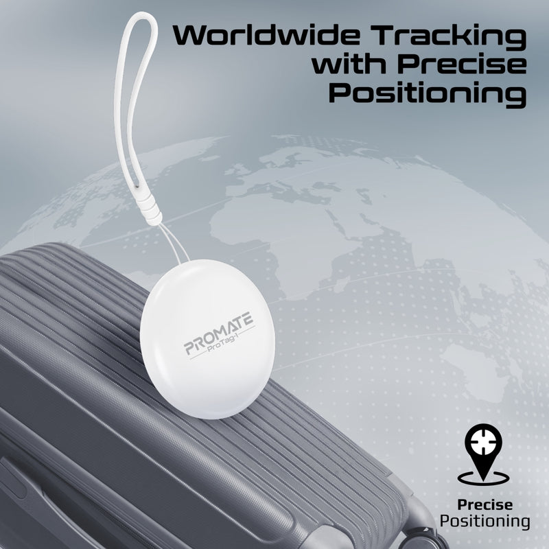 Ultra-compact Smart Precision Tracking Wireless Tag for Apple Find My App.