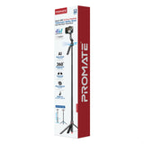 360° Ai Face Tracking Telescopic Selfie Stick with Auto Pop open Tripod Base