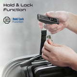 Portable High-Accuracy Digital Luggage Scale with Touch Screen LCD