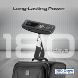 Portable High-Accuracy Digital Luggage Scale with Touch Screen LCD