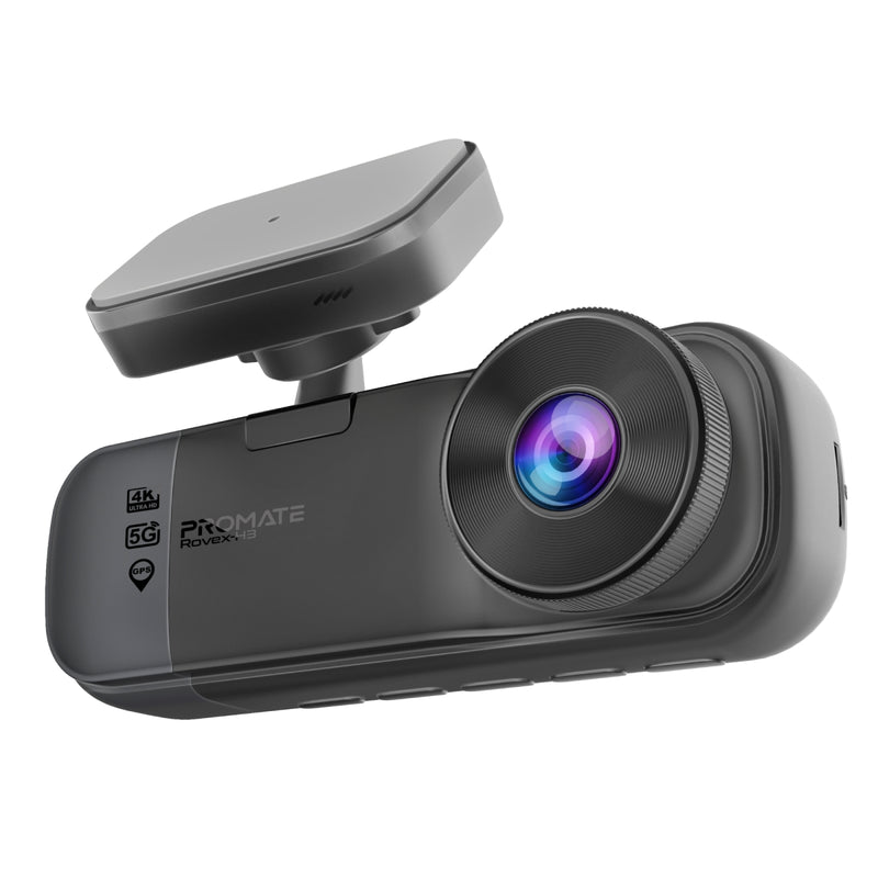 4K HD Dash-Cam front, cabin and rear view, with Night Vision, Parking Monitor and Built-in GPS