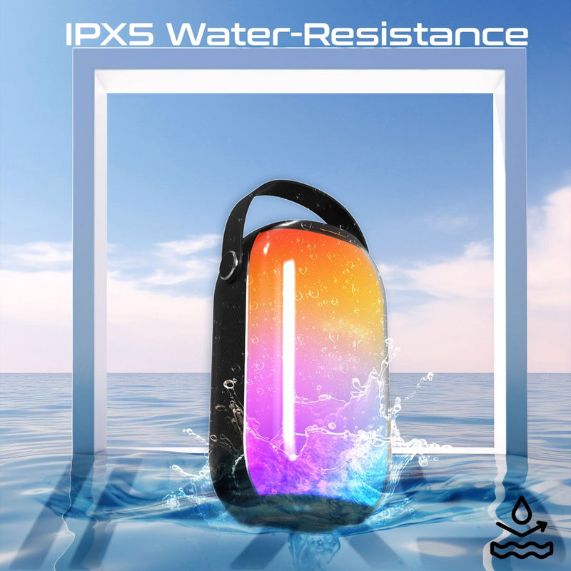Mini Enceinte Bluetooth LED RGB Sans Fil TWS Mini Enceinte Bluetooth LED RGB Sans Fil TWS