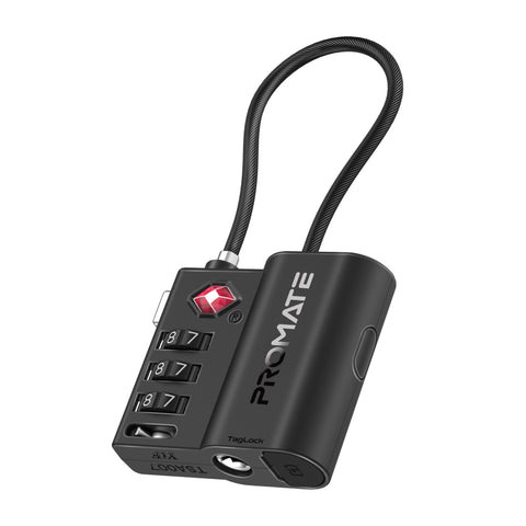 TSA Luggage Lock with Smart Precision Tracking Tag, works with Find My App