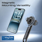AI-Powered 360° Smart Face Tracking Telescopic Selfie Stick with Auto Pop-Up Stable Tripod Base, Flexible Angle Adjustment & Panoramic Rotation