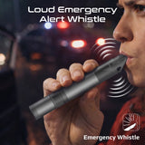 All-in-One Emergency Rescue Tool with Hammer, Seatbelt Cutter & LED Light