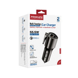Multi-Function Power Delivery Car Charger with Safety Hammer & Seatbelt Cutter