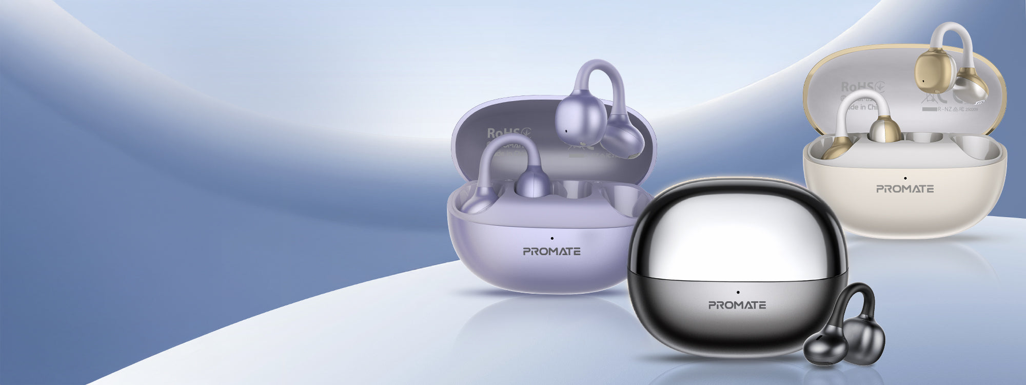 AudioFit™ Open Ear True Wireless Stereo Earbuds with IntelliTouch