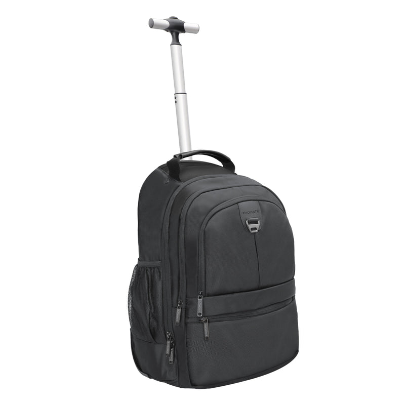 Large Capacity Trolley Bag with Multiple Compartments for 15.6” Laptop – Promate Technologies Large Capacity Trolley Bag with Multiple Compartments for 15.6” Laptop – Promate Technologies