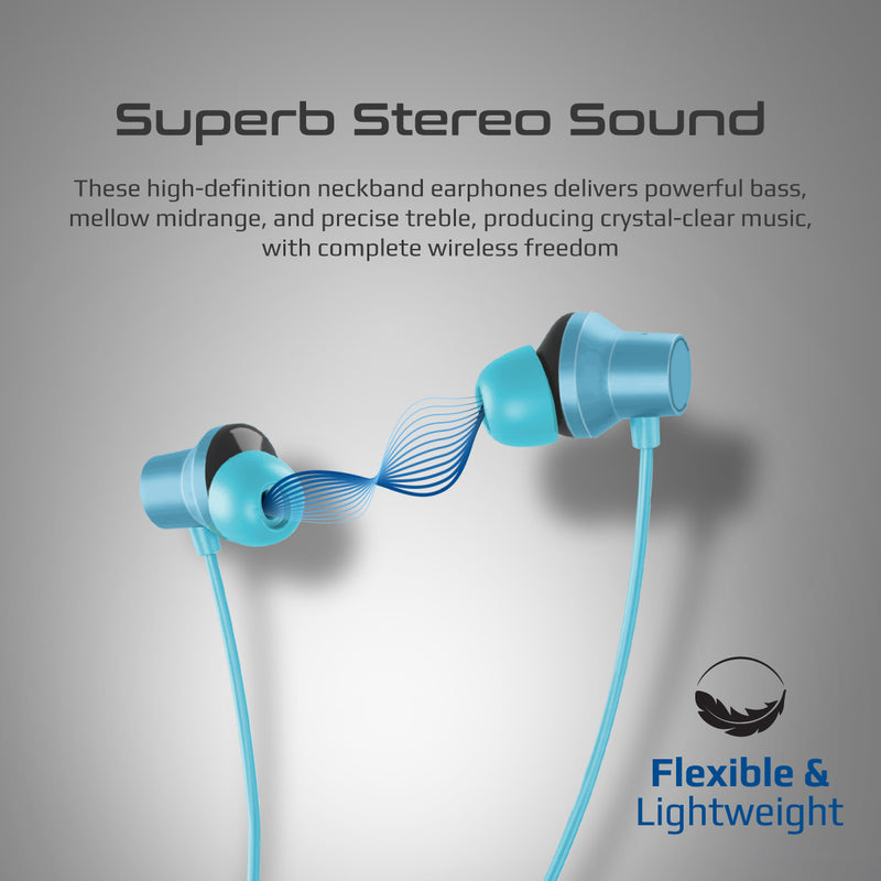High-Definition ANC Wireless Neckband Earphones – Promate Technologies