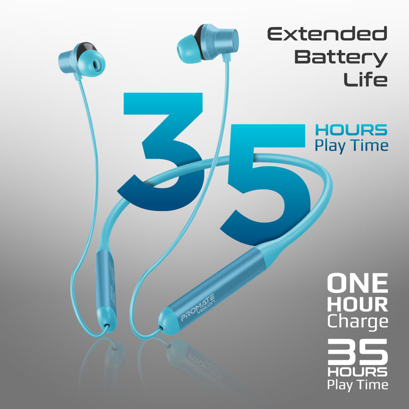 High-Definition ANC Wireless Neckband Earphones – Promate Technologies