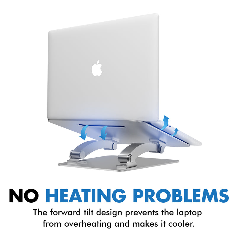 Multi-Level Ergonomic Aluminium Laptop Stand – Promate Technologies