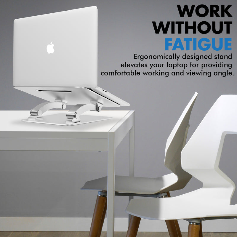 Multi-Level Ergonomic Aluminium Laptop Stand – Promate Technologies