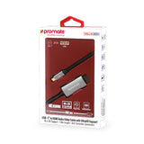 PRO SIGNAL RP007 Audio / Video Cable Assembly, HDMI Plug, HDMI Plug, 6.56  ft, 2 m, Black RoHS Compliant: Yes