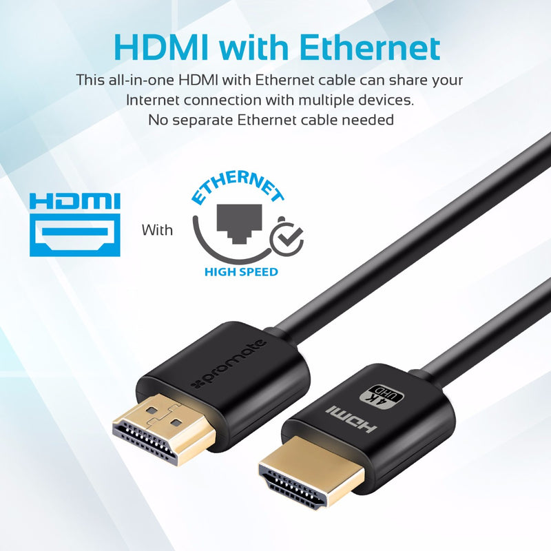 Cavo Prolunga Hdmi High Speed With Ethernet Connettori Tipo A Maschio Cavo Prolunga Hdmi High Speed With Ethernet Connettori Tipo A Maschio